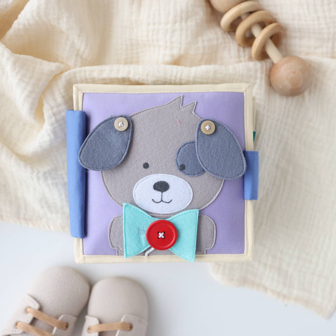 Dapper Puppy Mini Quiet Book