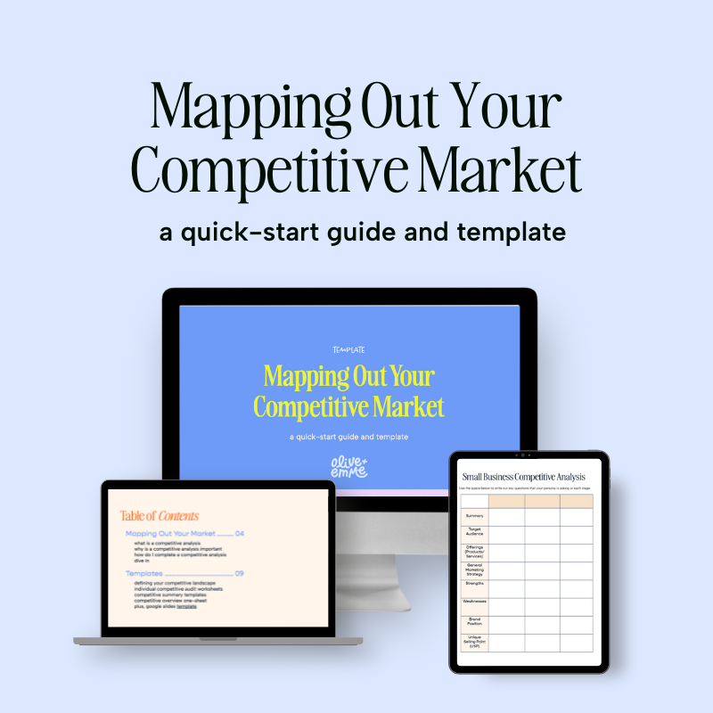 Competitive Analysis Mini Guide + Templates