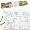 Dinosaur Coloring Scroll