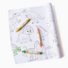 Dinosaur Coloring Scroll
