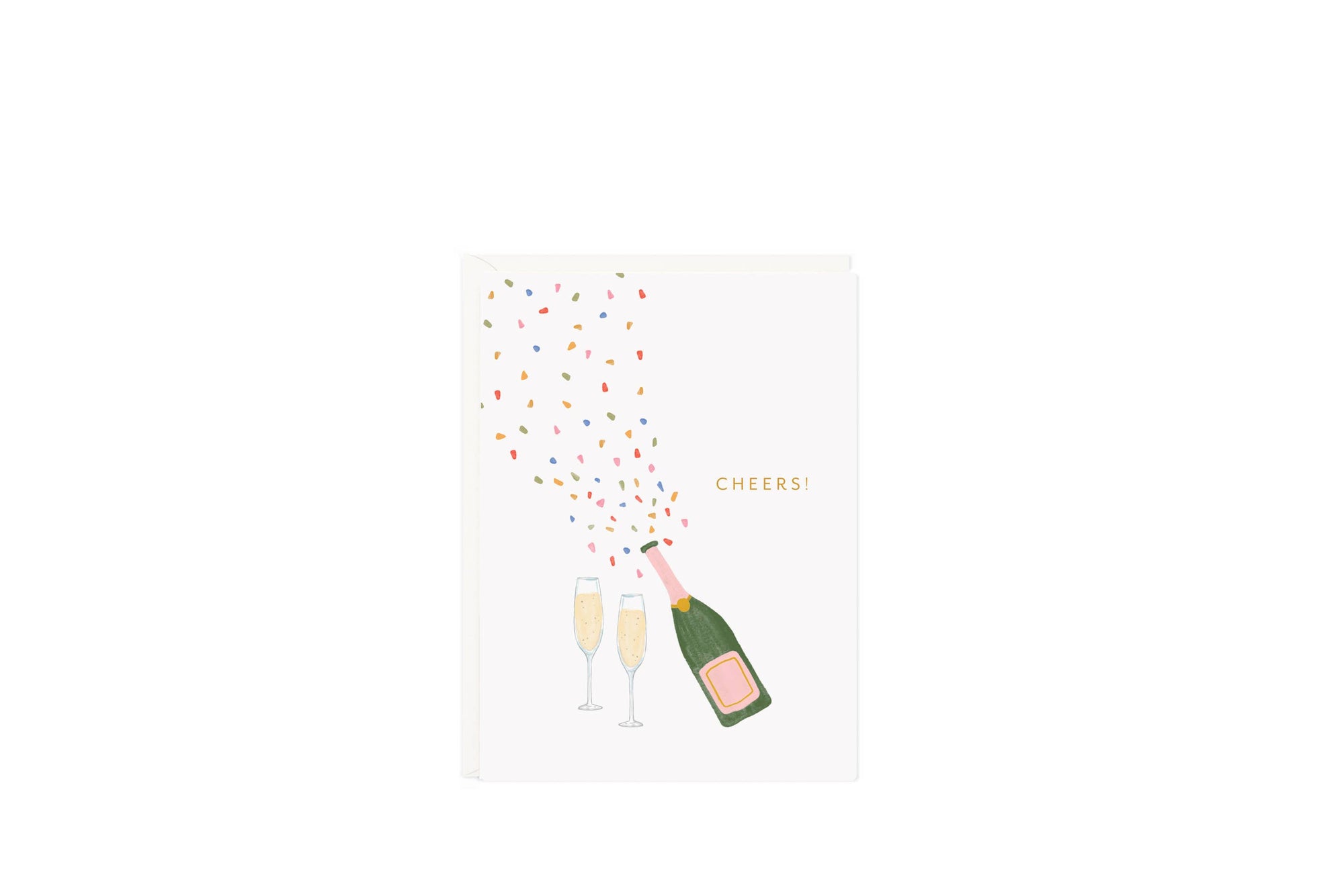 Cheers Champagne Mini Card