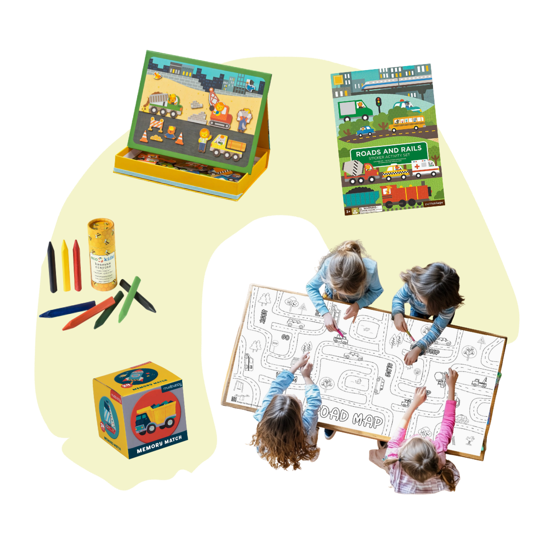 Construction and Car Adventure Box